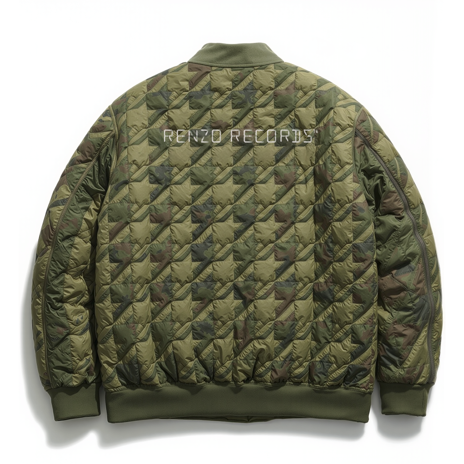 Quilted Field Bomber Jacket // Renzo Records LTD RUN
