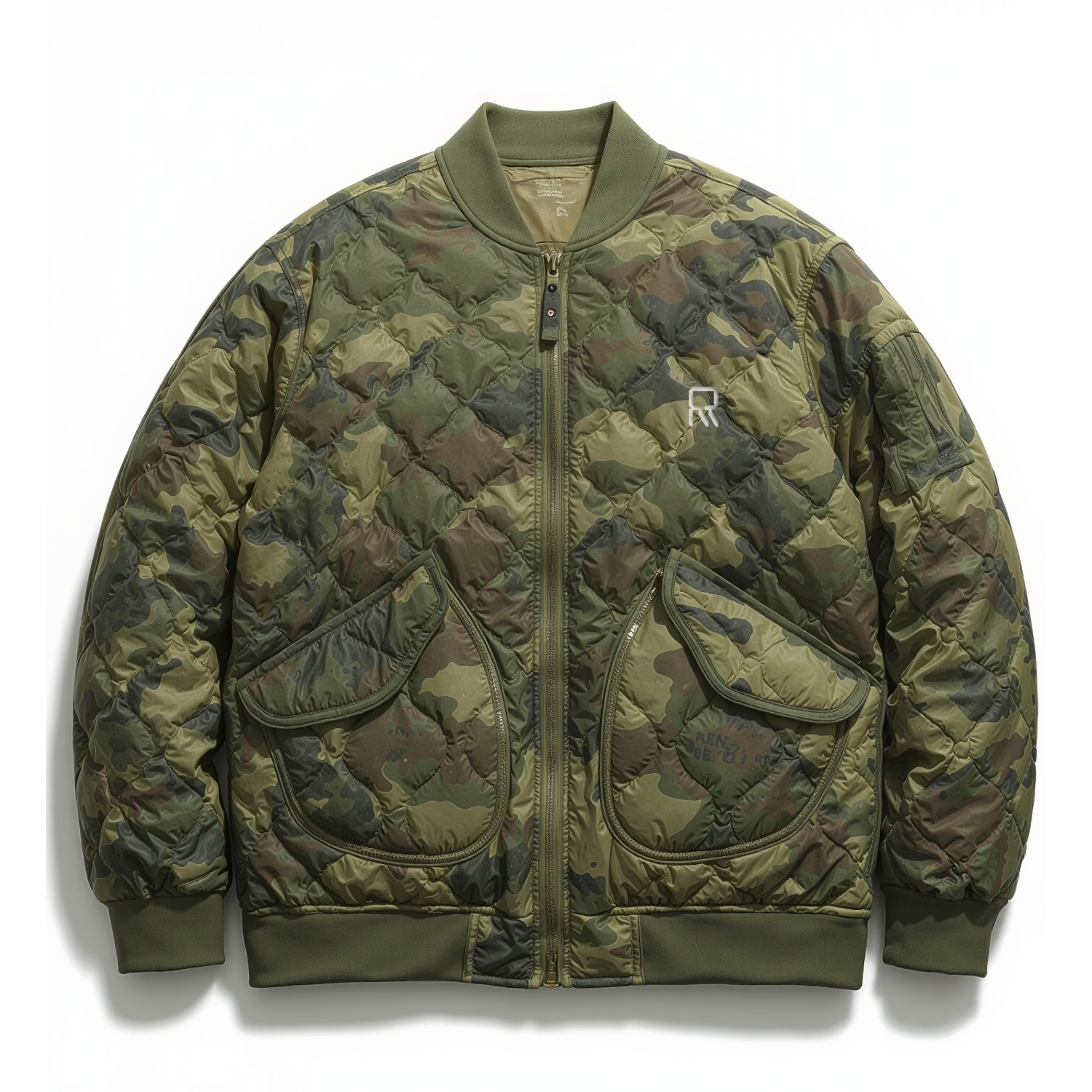 Quilted Field Bomber Jacket // Renzo Records LTD RUN