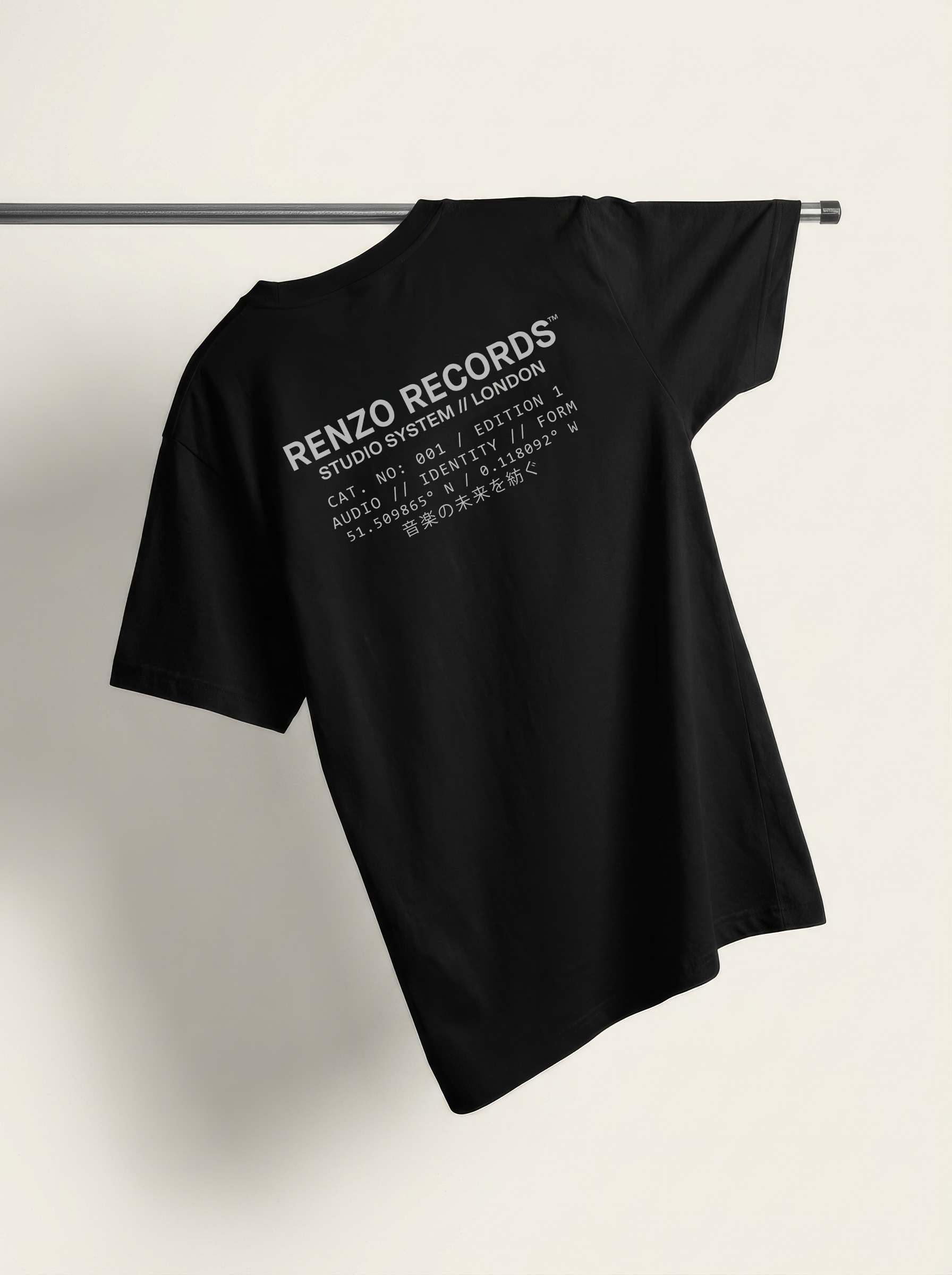 CORE 001 // Unisex organic cotton t-shirt