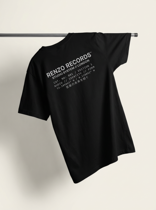 CORE 001 // Unisex organic cotton t-shirt