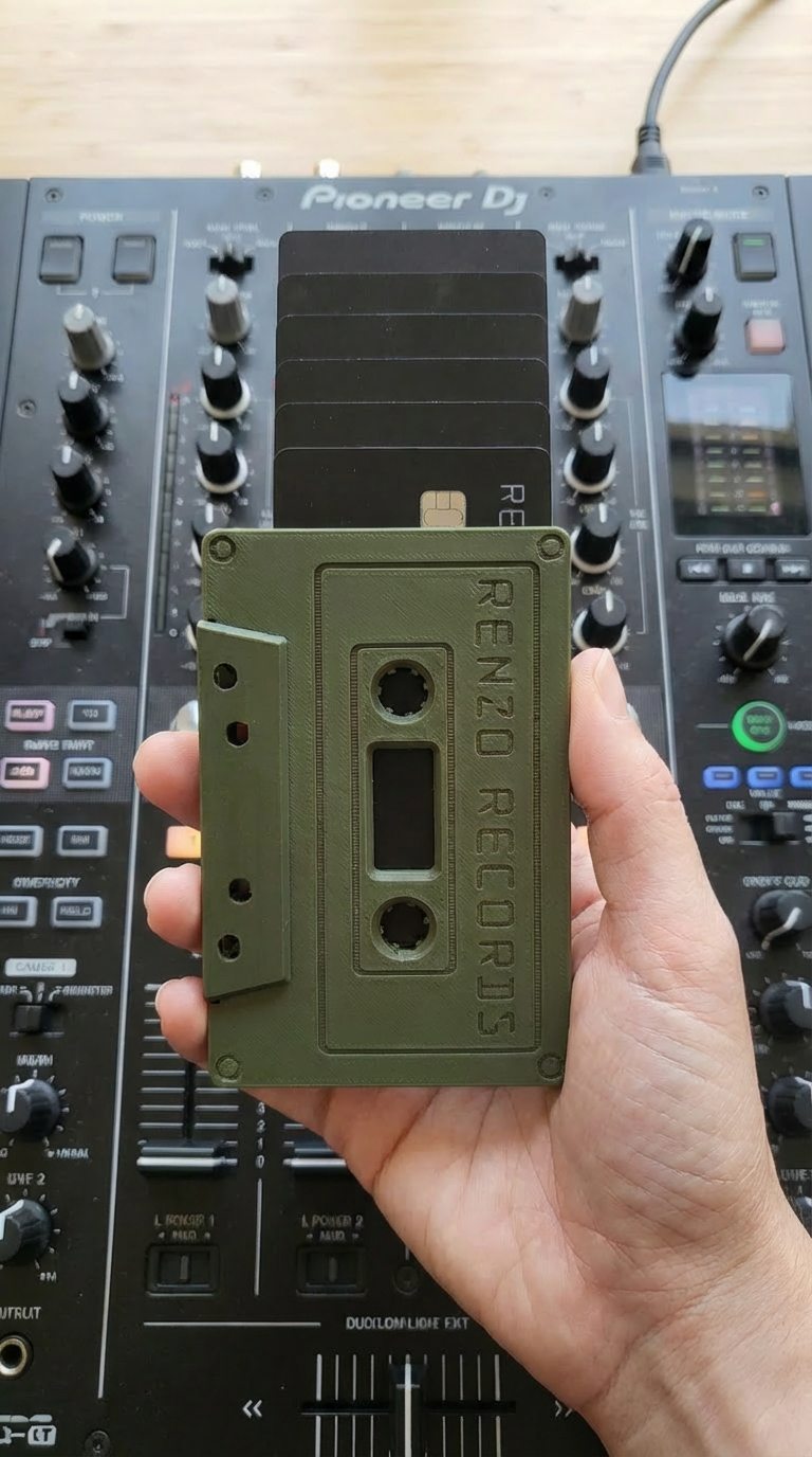 'CASSETTE' // Card Holder