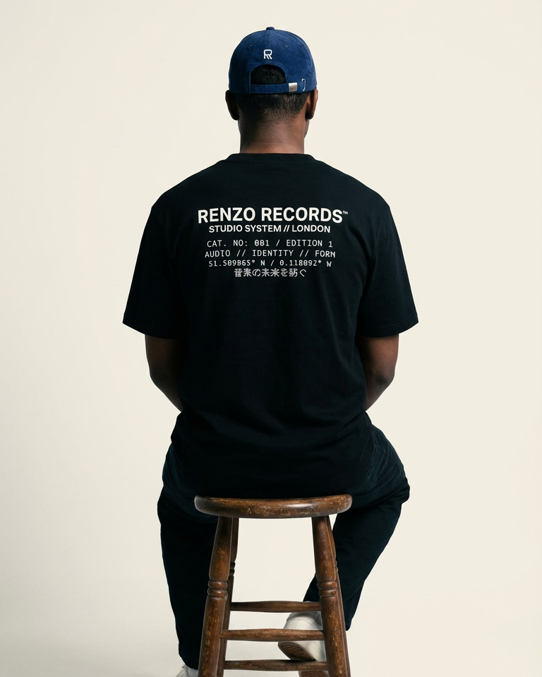 CORE 001 // Unisex organic cotton t-shirt