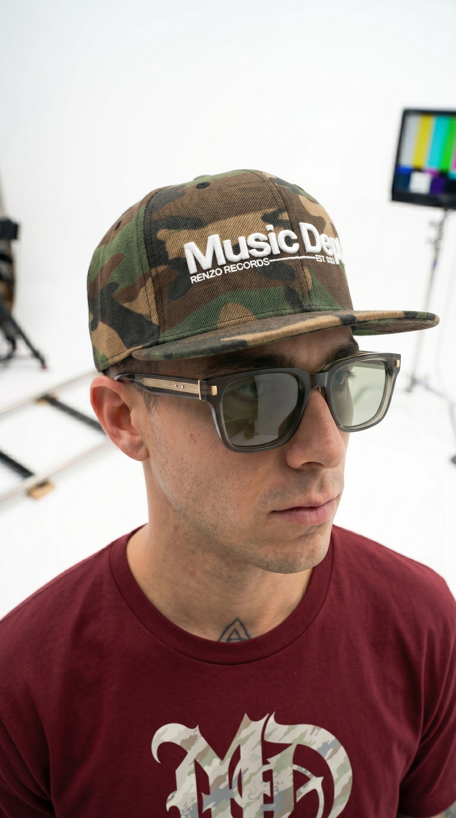 MUSIC DEPT. // CAMO SNAPBACK