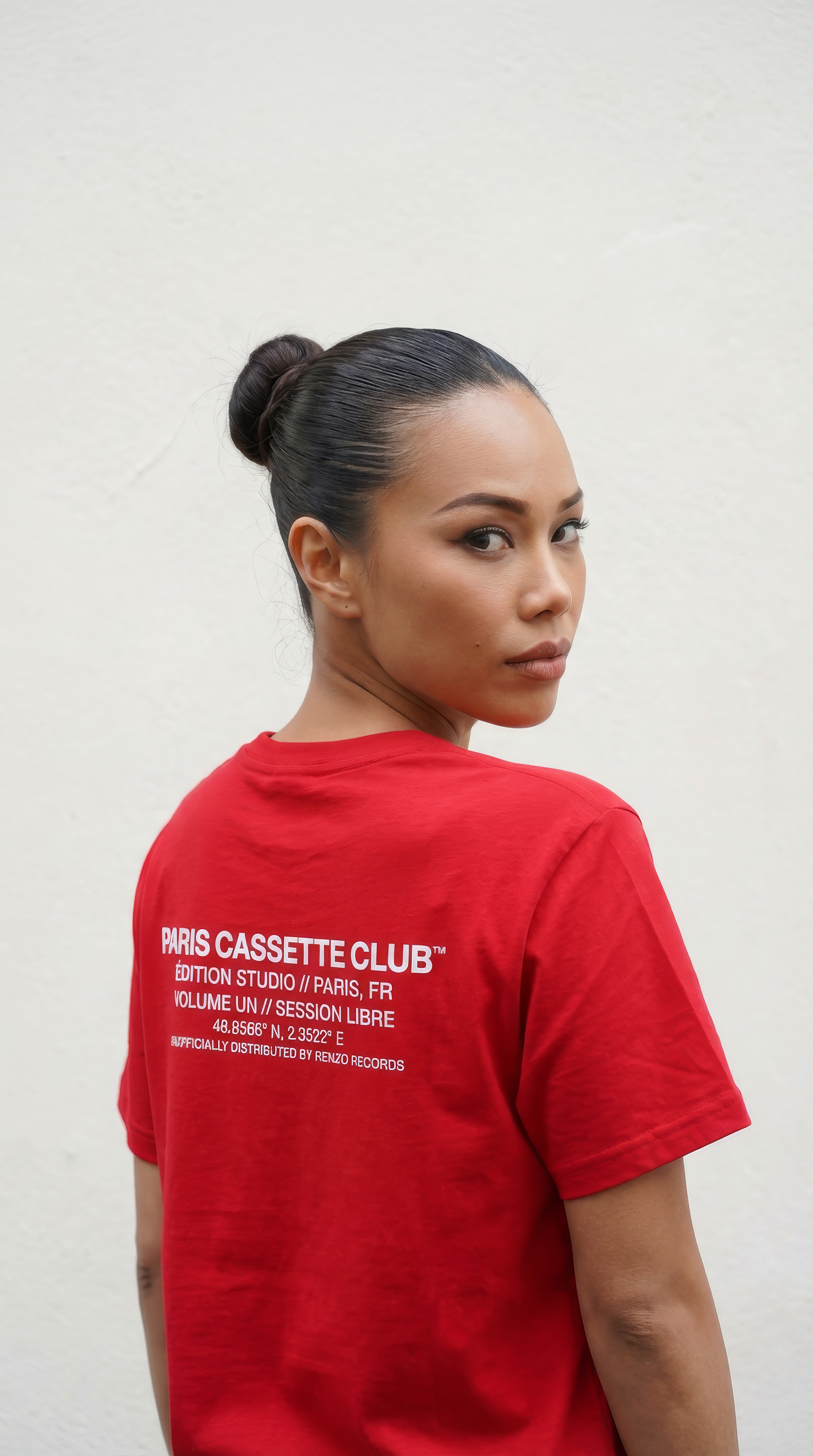 Paris Cassette Club // Unisex organic cotton t-shirt