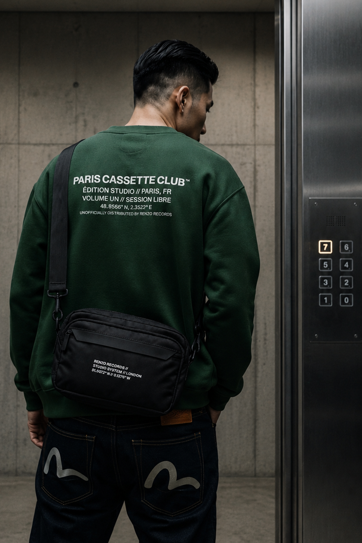STUDIO SYSTEM // BAG - Black